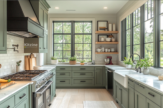 U-Shape Kitchen Design Odisha — Kitzine